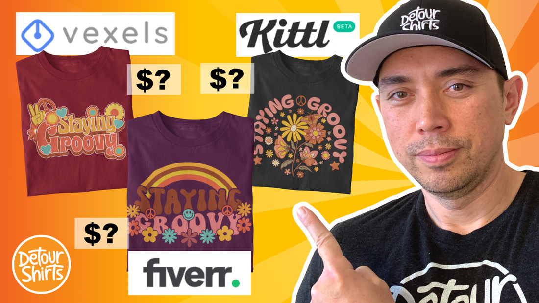Kittl vs Vexels vs Fiverr