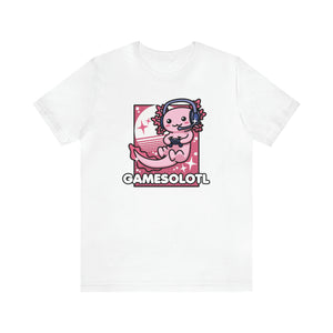 Gamesalotl Cute Axolotl T-Shirt
