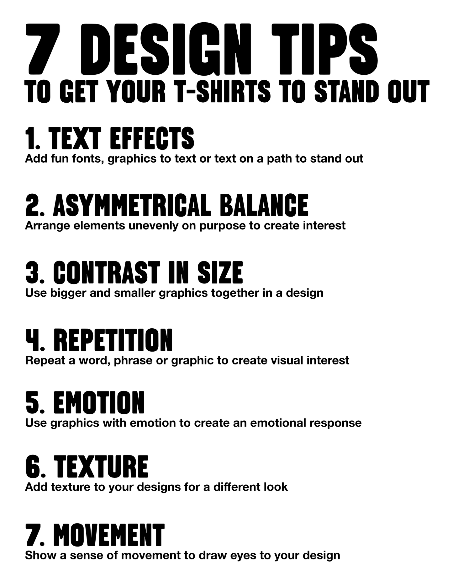 7 Design Tips
