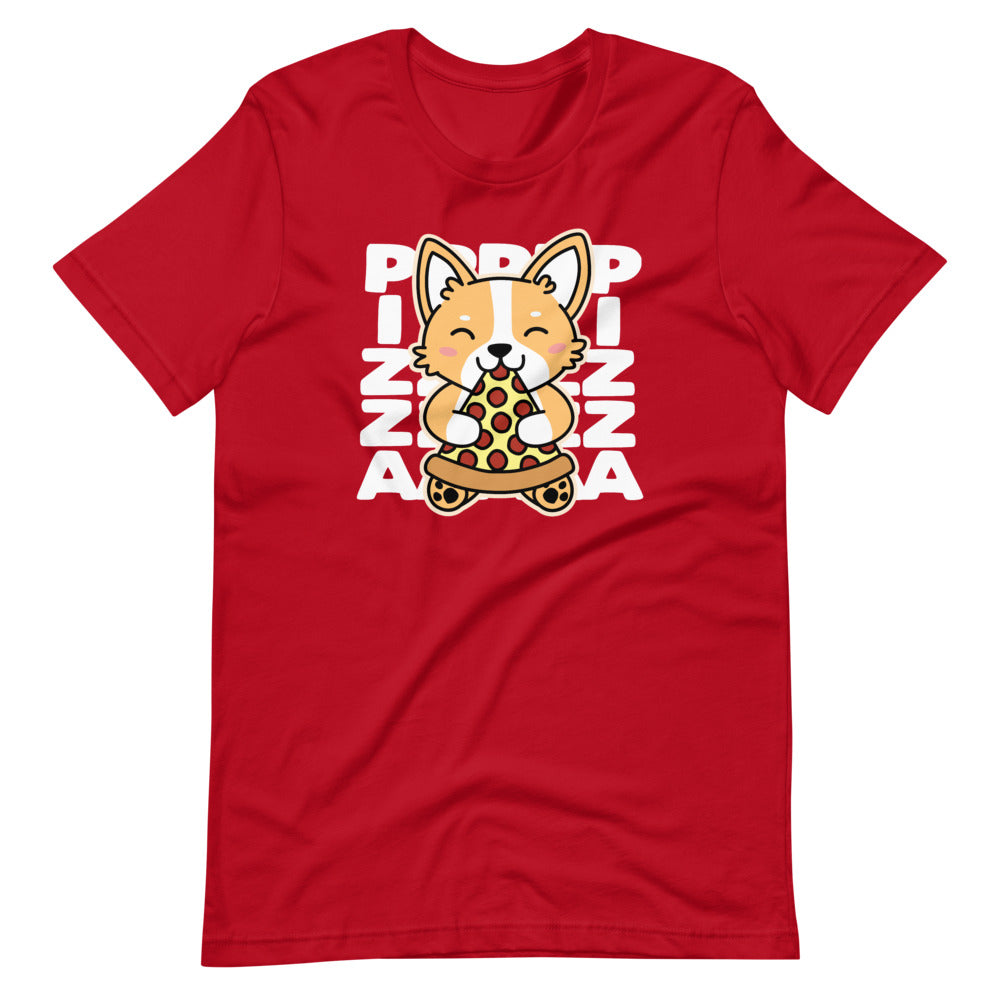 Corgi Eating a Pizza Shirt
