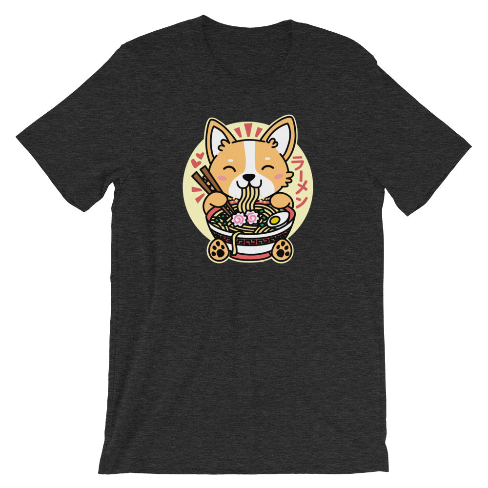 Corgi Eating Ramen Kawaii Shirt