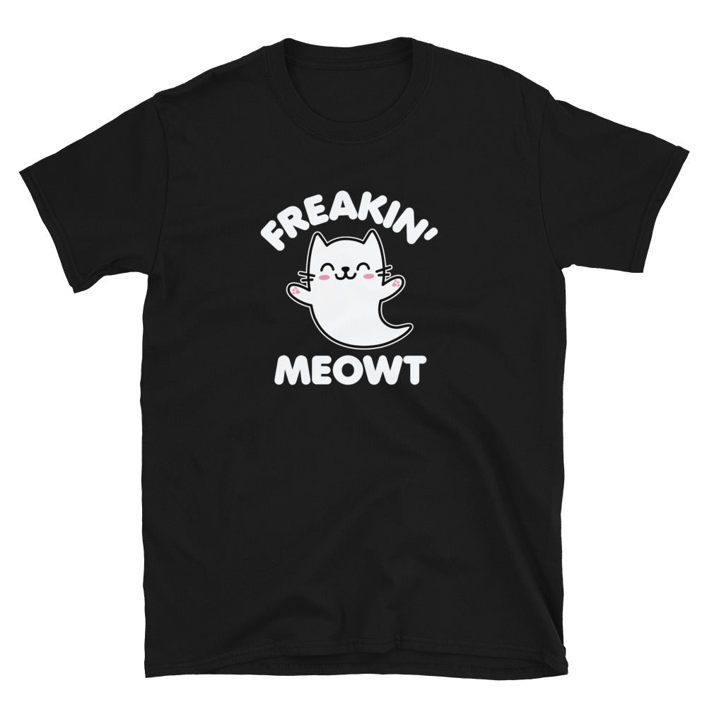 Freakin Meowt Kawaii Cat Ghost Shirt