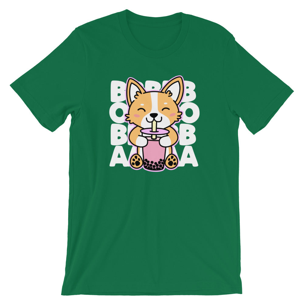 Corgi Drinking Boba Shirt