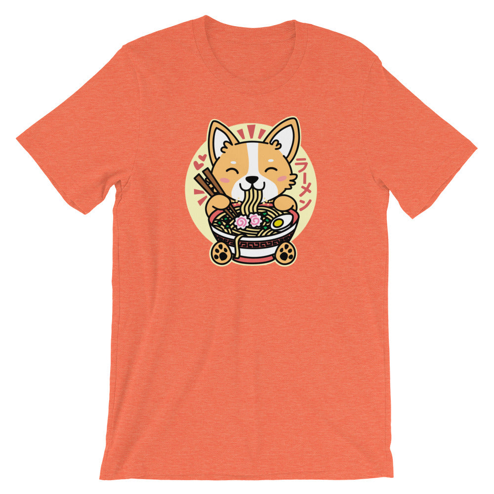 Corgi Eating Ramen Kawaii Shirt