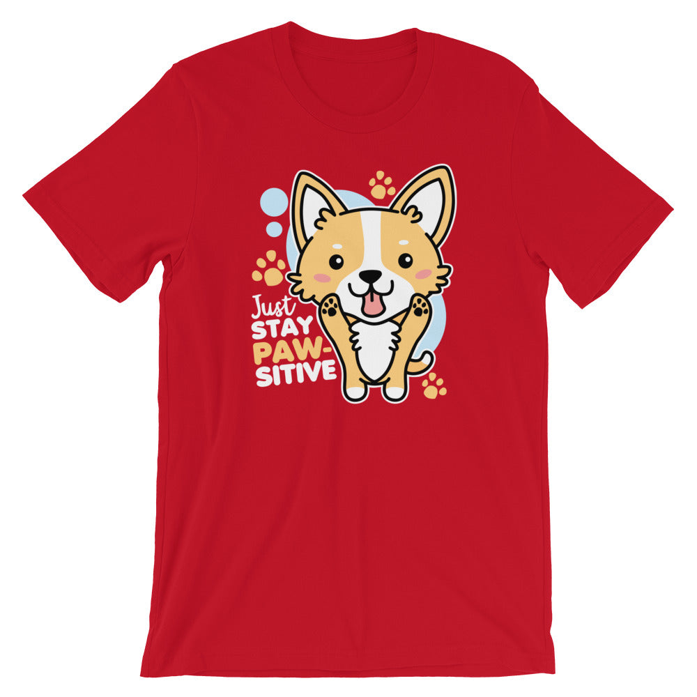 Just Stay Pawsitive Corgi Shirt