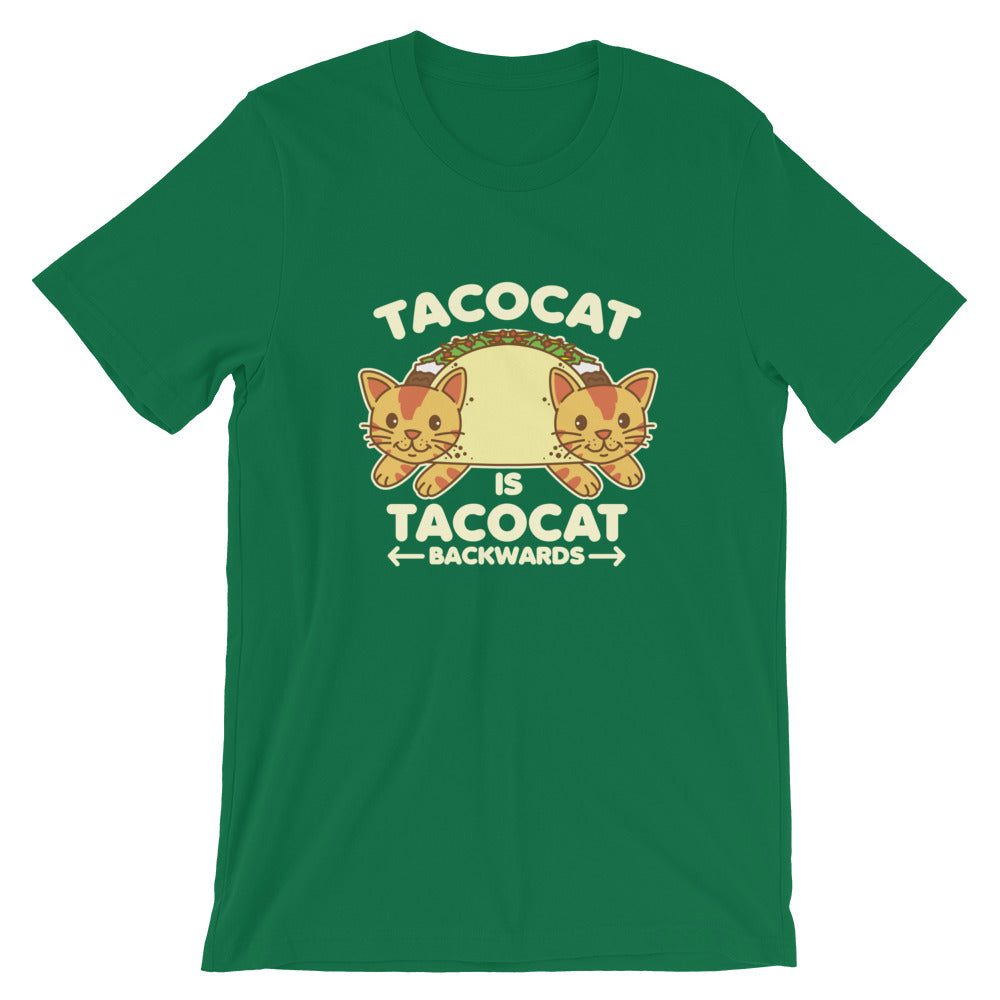 Tacocat is tacocat backwards shirt