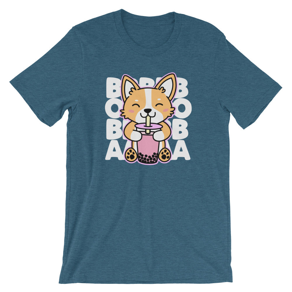 Corgi Drinking Boba Shirt