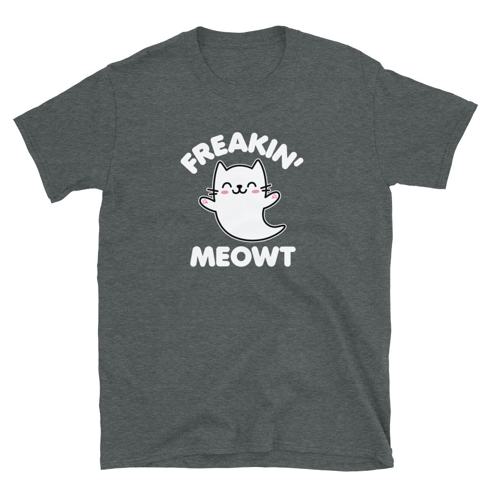 Freakin Meowt Kawaii Cat Ghost Shirt