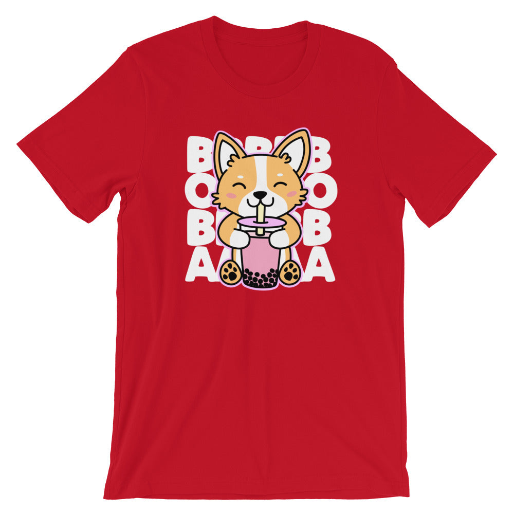 Corgi Drinking Boba Shirt