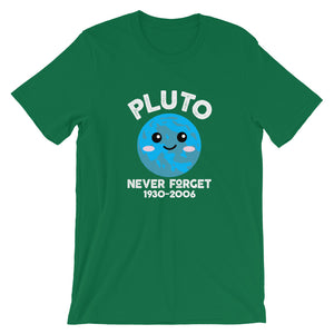 Pluto Never Forget Kawaii Shirt
