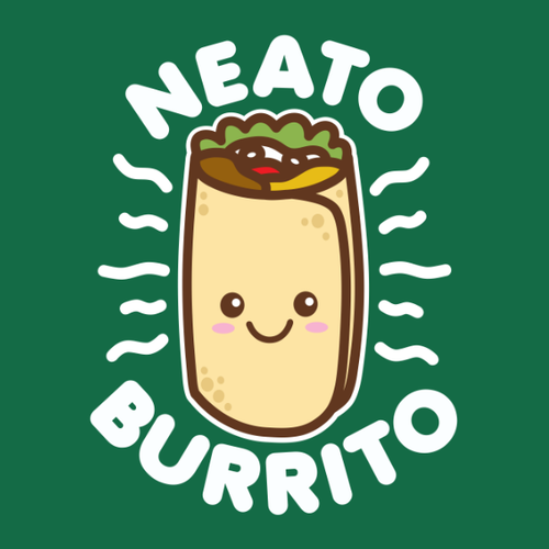 Neato Burrito Cute Kawaii
