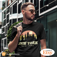 Load image into Gallery viewer, New York Vintage Sunset Shirt
