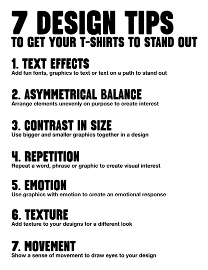 7 Design Tips