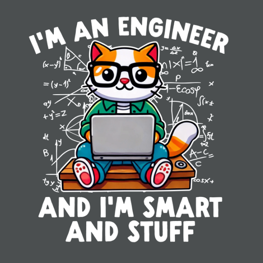 Engineer Cat T-Shirt