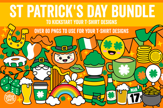 St Patrick's Day PNG Bundle