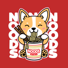 Load image into Gallery viewer, Corgi Eating Instant Noodles