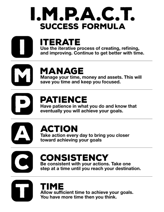 The I.M.P.A.C.T. Success Formula