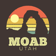 Load image into Gallery viewer, Moab Utah Vintage Sunset