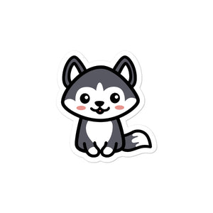 Cute Kawaii Husky Dog Lovers Stickers