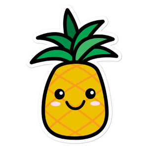Cute Kawaii Pineapple Fruit Lovers Stickers