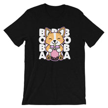 Load image into Gallery viewer, Corgi Drinking Boba Shirt