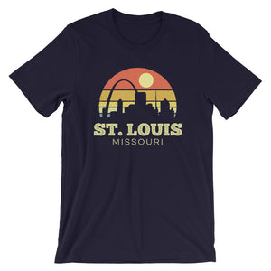St Louis Missouri Vintage Sunset Shirt