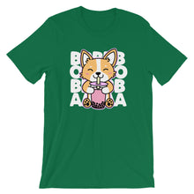 Load image into Gallery viewer, Corgi Drinking Boba Shirt