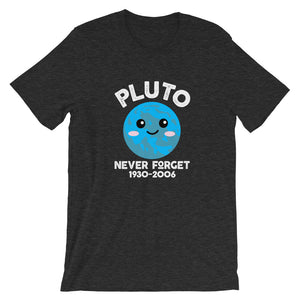 Pluto Never Forget Kawaii Shirt