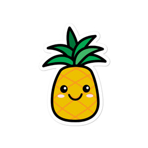 Cute Kawaii Pineapple Fruit Lovers Stickers