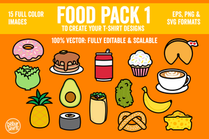 Vector Food Pack Artwork